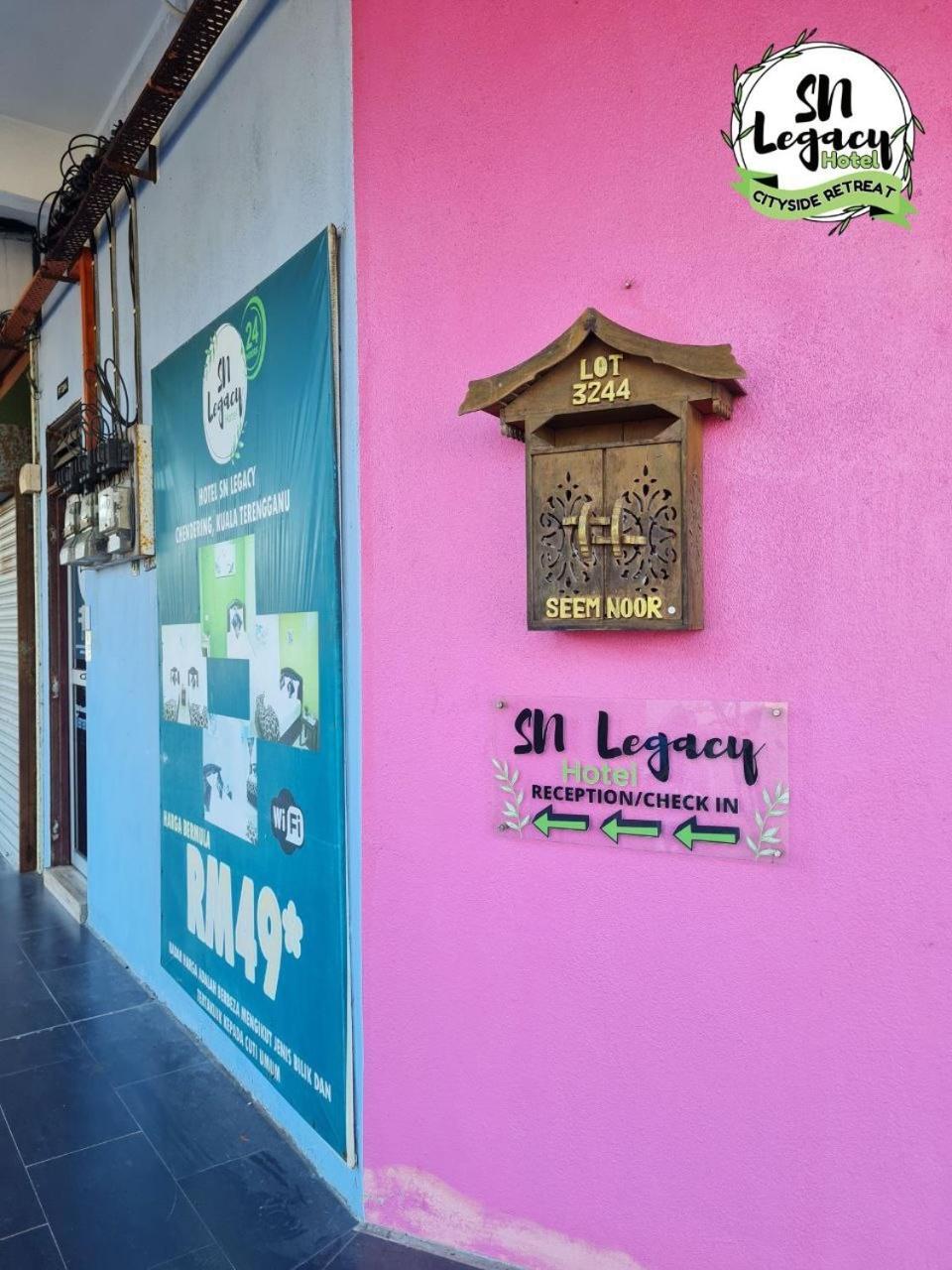 Hotel Sn Legacy Kuala Terengganu Esterno foto